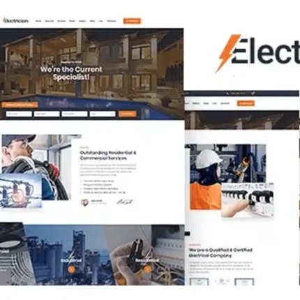 Electrician - Electricity Services WordPress Theme