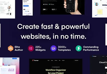 Framer Startup and SaaS Theme (Framey)
