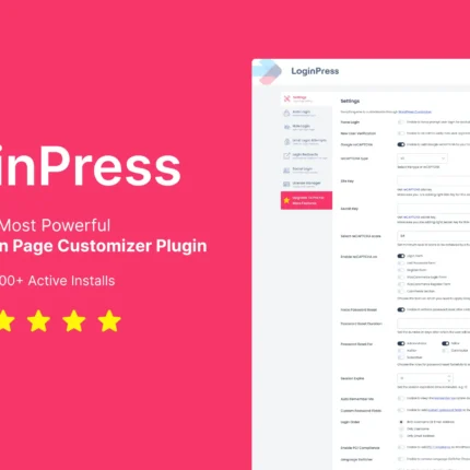 LoginPress Pro WordPress Plugin